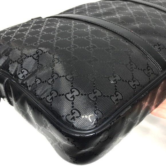 Authentic Gucci unisex black laptop bag - Picture 13 of 16